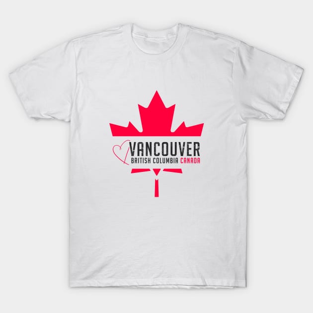 Heart of Vancouver T-Shirt by Seamuno